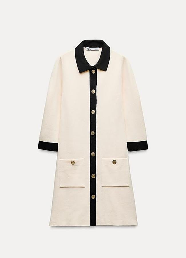 Imagen - El vestido de punto de Zara (35,95 euros).