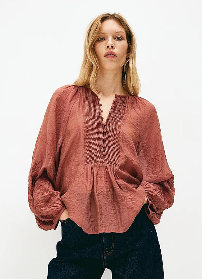 Imagen - Camisa bordada amplia