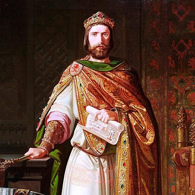Un retrato de Fernando II de León, de Isidoro Lozano Sirgo. 