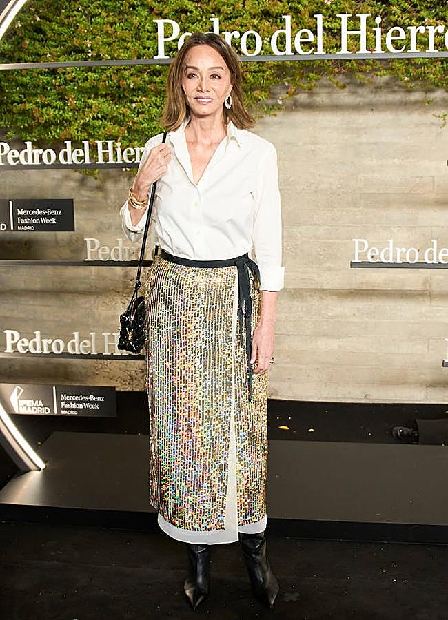 Imagen - Isabel Preysler con una falda de lentejuelas. / LIMITED PICTURES