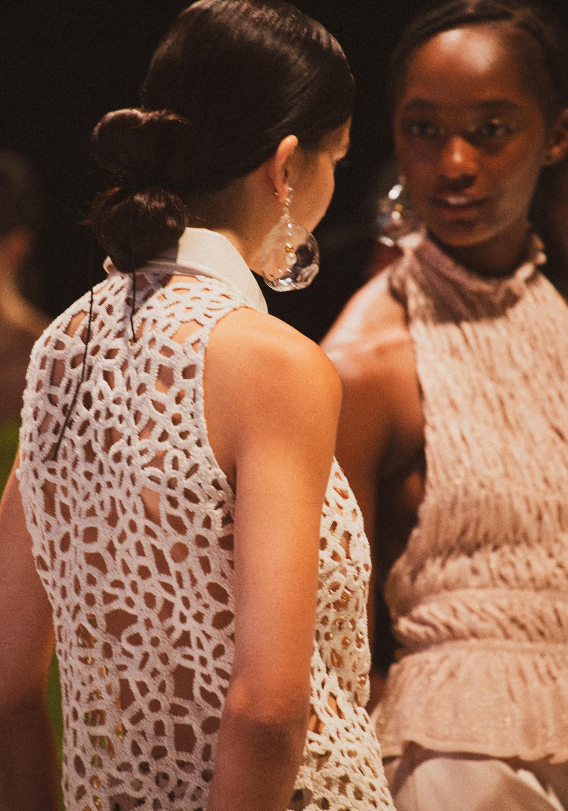 Detalle del desfile SS25 de Simorra.