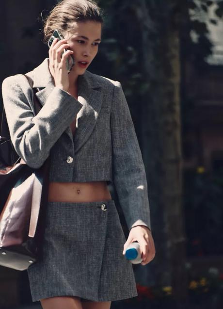 Imagen - Falda gris de Zara (25,99 euros)