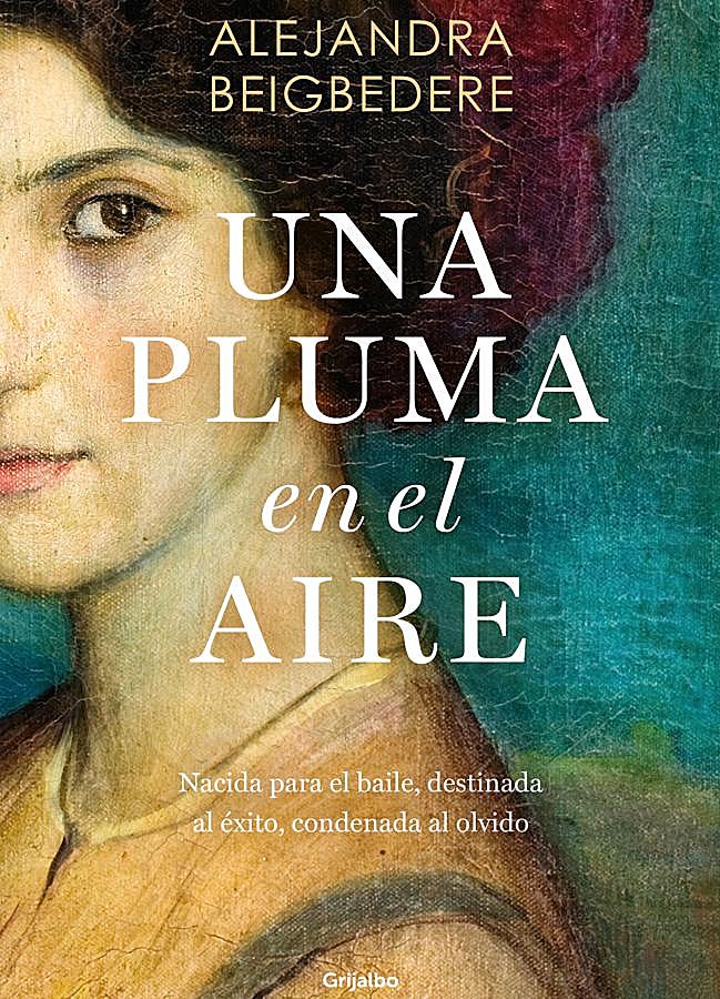 Imagen - Portada de Una pluma en el aire, la novela de Alejandra Beigbedere. / Grijalbo
