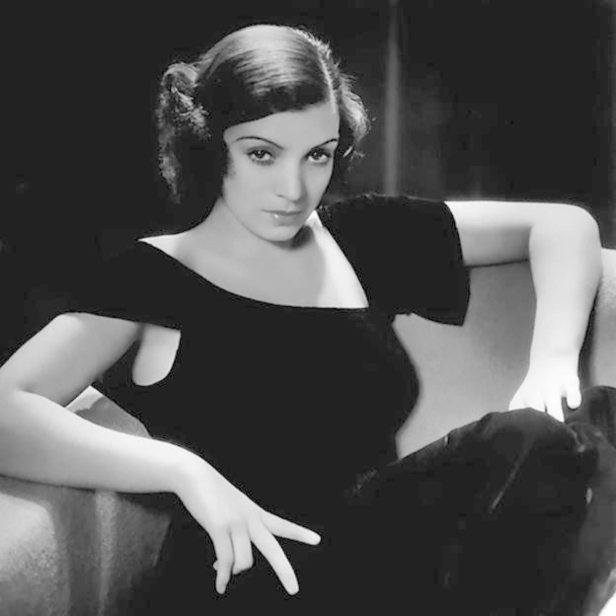 Conchita Montenegro, en el esplendor de su carrera. 