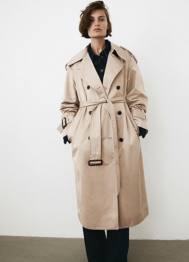 Imagen - Gabardina de doble botonadura de H&M