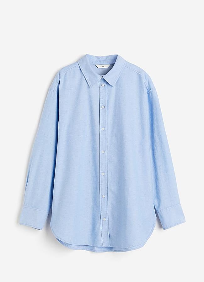 Imagen - Camisa azul bebé de H&M, 19,99 euros.