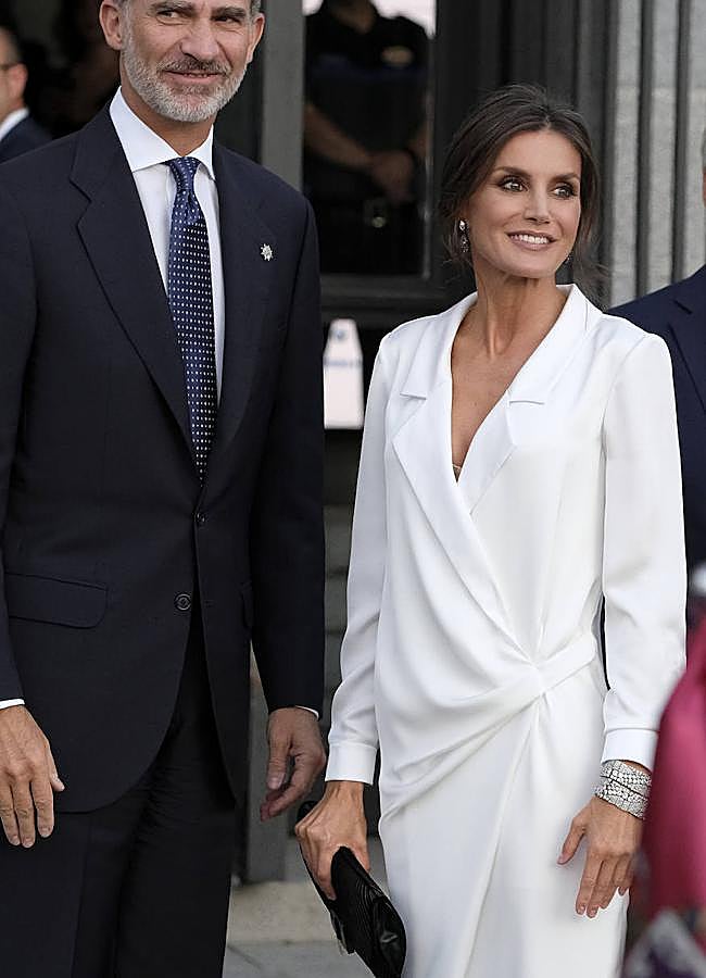 Imagen - Letizia deslumbró en 2019 en la inauguración de la temporada en el Teatro Real. (FOTO: GETTY IMAGES)