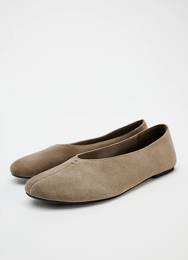 Imagen - Bailarinas serraje de Zara.