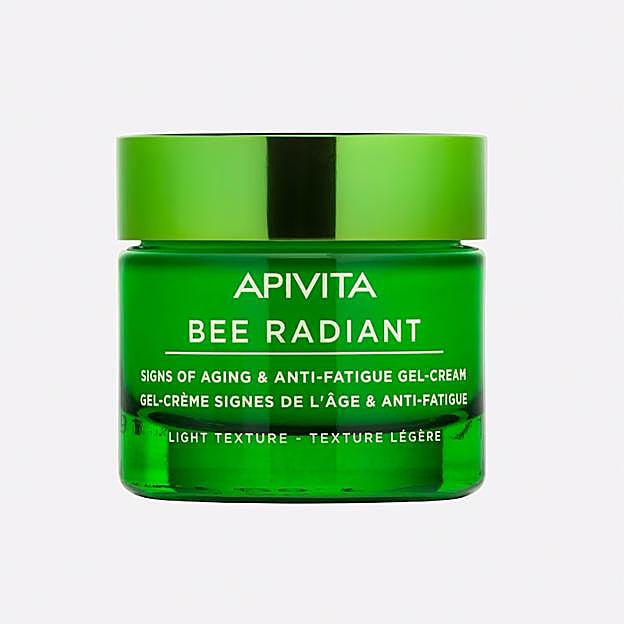 Crema antifatiga Bee Radiant de Apivita.