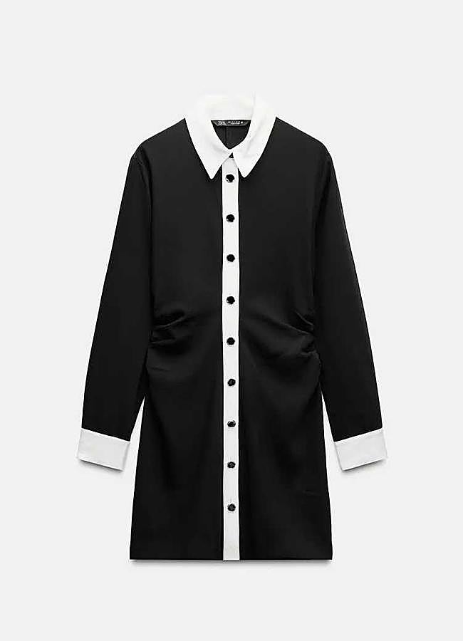 Imagen - Vestido mini crepe de Zara (29,9€)