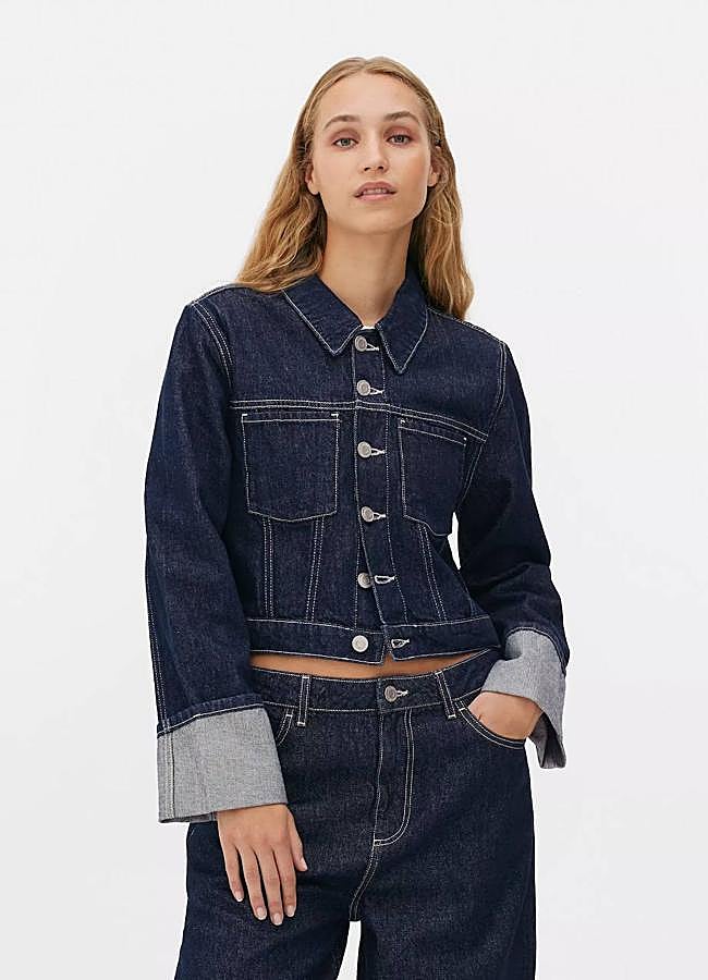 Imagen - Chaqueta vaquera con mangas vueltas