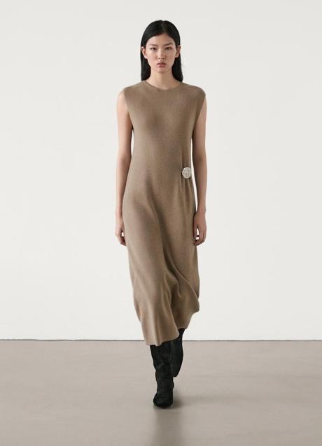 Imagen - Vestido midi de Massimo Dutti (99,99 euros)