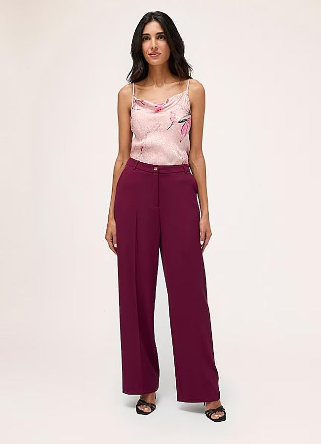 Imagen - Pantalón burdeos de Motivi, 95 euros.