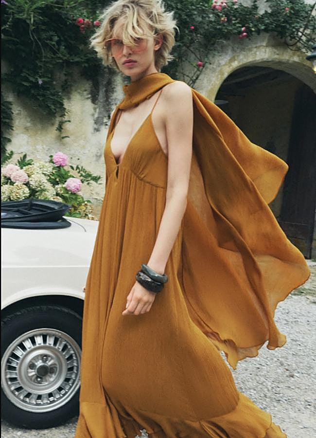 Imagen - Vestidos de invitada otoño (ZARA)