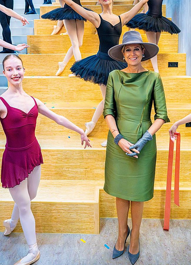 Imagen - El look otoñal de Máxima de Holanda. (Gtres)