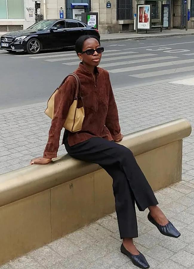 Imagen - Ideas para combinar la chaqueta de ante (@sylviemus_)