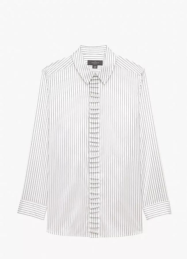 Imagen - Camisa con estampado de rayas de Zara.