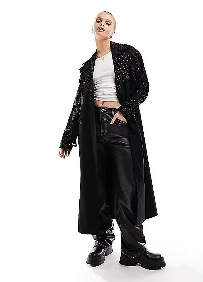 Imagen - Chaqueta con tachuelas estilo trench