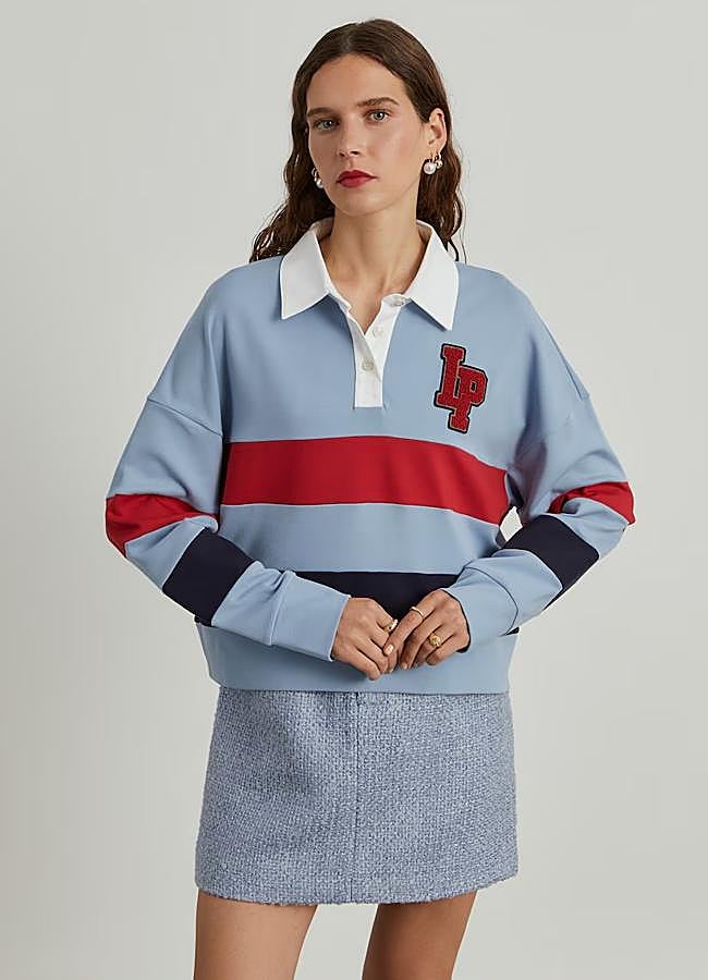 Imagen - Polo azul con rayas de Lion of Porches, 109,99 euros.