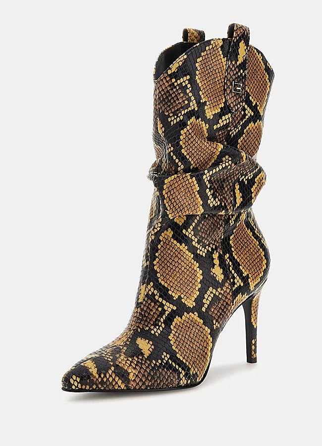 Imagen - Bota de piel de cocodrilo de miMao, 63 euros.