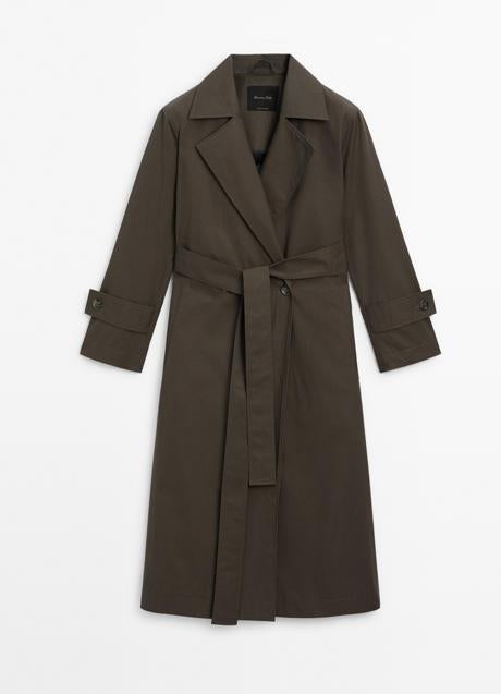 Imagen - Trench largo de Massimo Dutti (179 euros)
