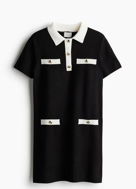 Imagen - Vestido negro de H&M (39,99 euros)