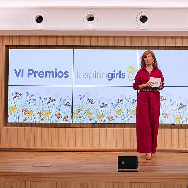 Marta Pérez Dorao en los Premios Inspiring Girls.