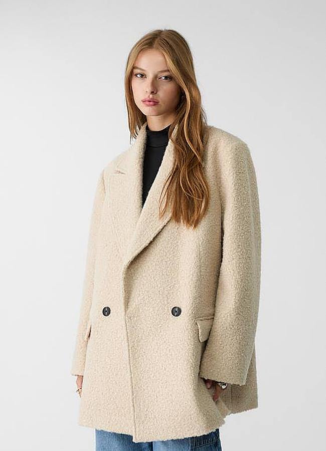 Imagen - Chaqueta efecto borreguillo cruzada