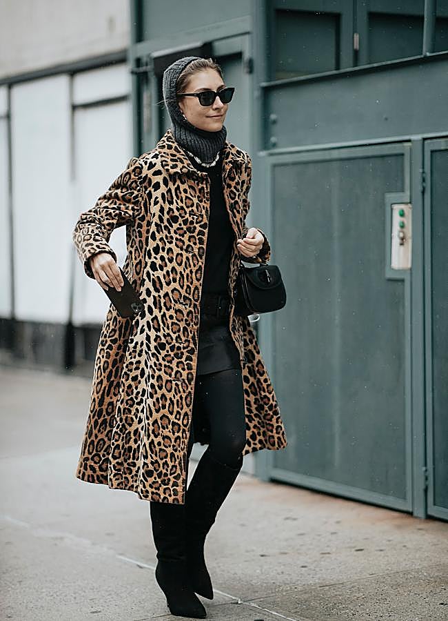 Imagen - Un look con piezas en negro y gris. Foto: Launchmetrcis spotlight.