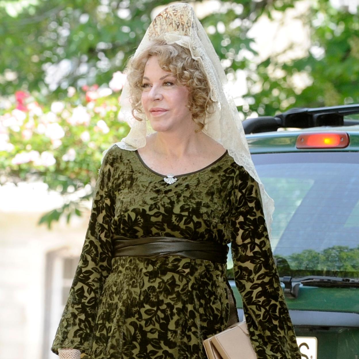 María Eugenia Fernández de Castro, en la boda de su hijo Jacobo. 