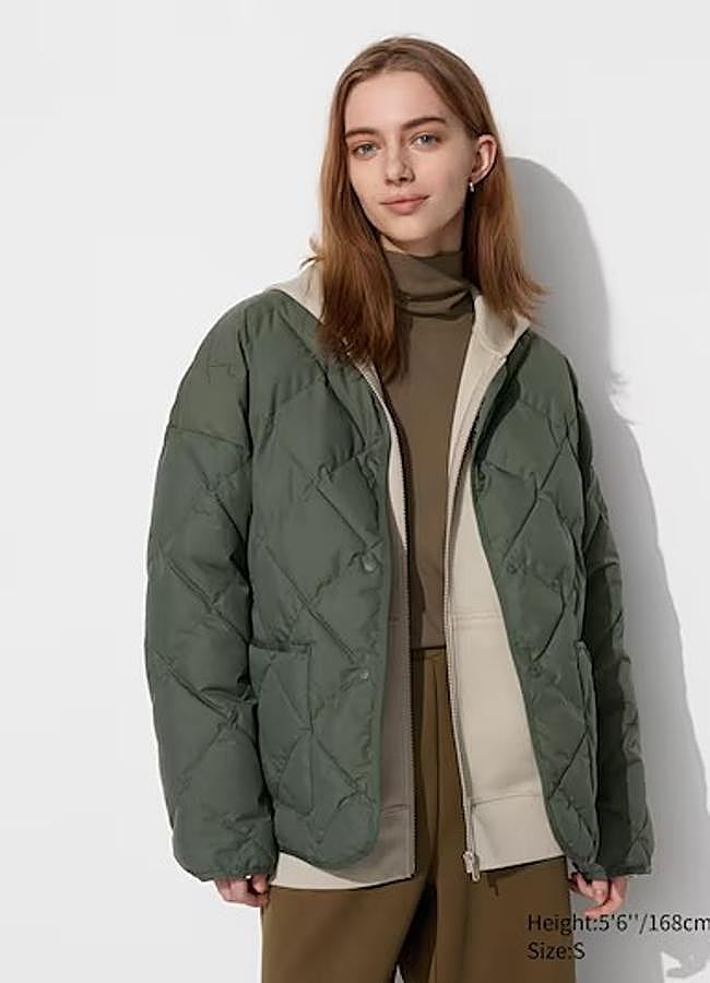 Imagen - Chaqueta acolchada verde de Uniqlo, 69,90 euros.