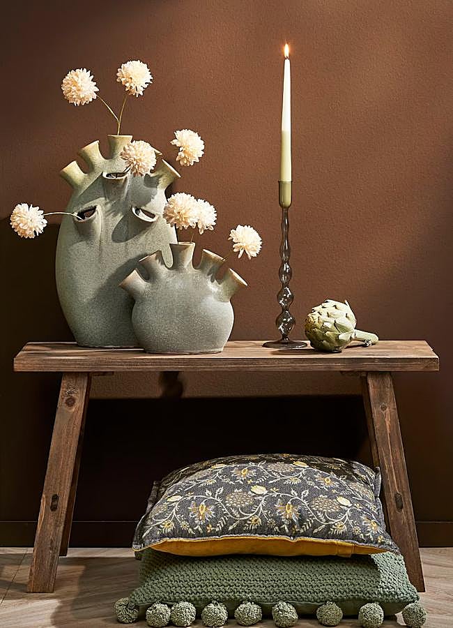 Imagen - Banco de madera de H&M Home.