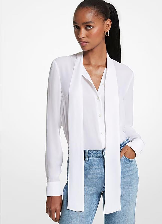 Imagen - Blusa con lazada de Michael Kors, 97 euros..