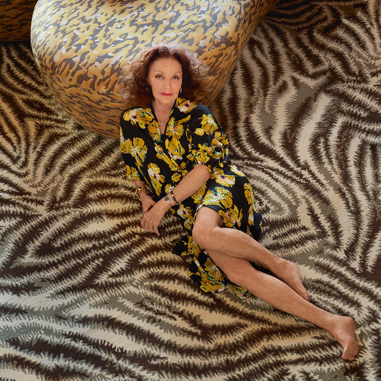 Diane Von Furstenberg, una de las galardonadas en esta edición de los Premios Mujerhoy.