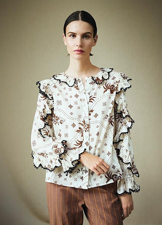 Imagen - Blusa estampada de Maksu, 150 euros.