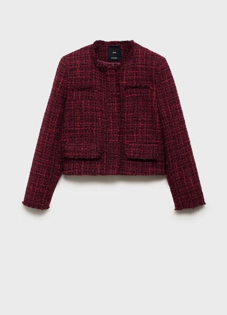 Imagen - Chaqueta burdeos de Mango (69,99 euros)