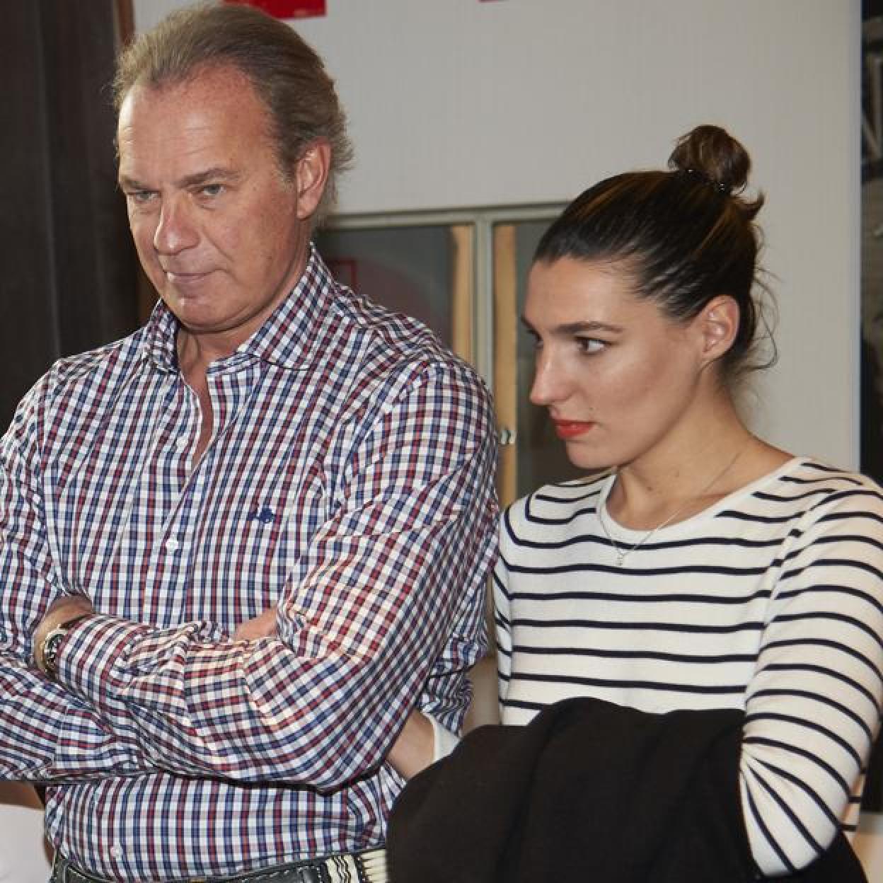 Bertín Osborne, con su hija Eugenia Ortiz, en una foto retrospectiva. 