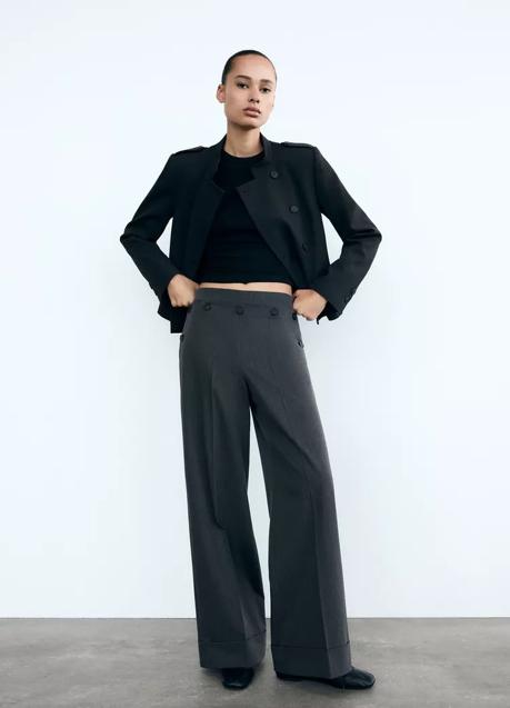 Imagen - Pantalón ancho Zara (36,99 euros)
