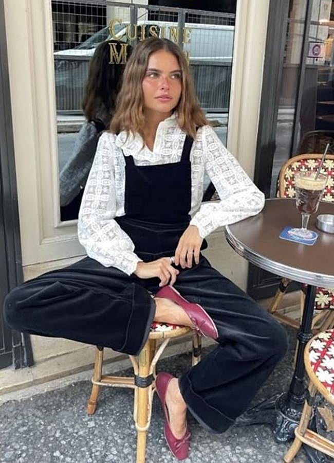 Imagen - Looks con peto vaquero para otoño (INSTAGRAM)