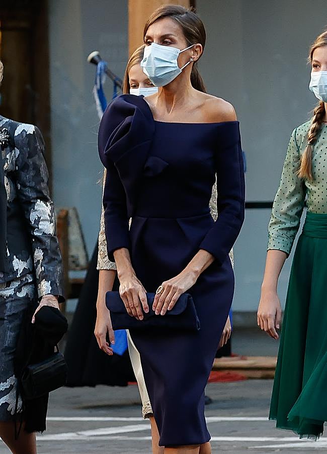 Imagen - La reina Letizia en los Premios Princesa de Asturias de 2020 (GTRES)