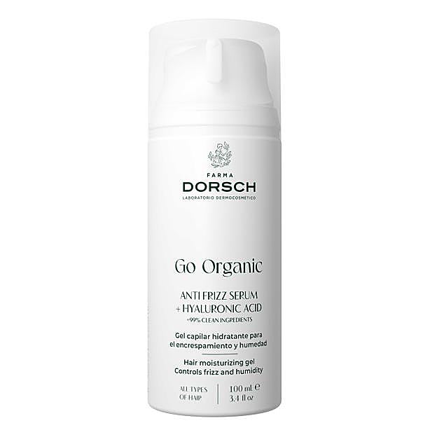 Antifrizz Sérum Go Organic de Farma Dorsch. (38,50 euros en farmacias).