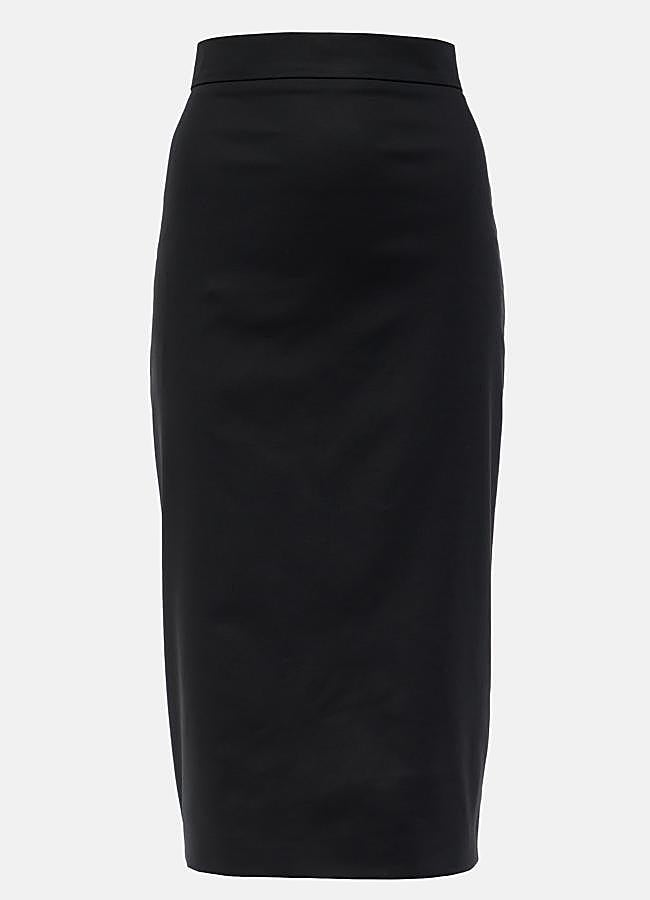 Imagen - Falda de tubo negra de Max Mara, en Mytheresa, 275 euros.