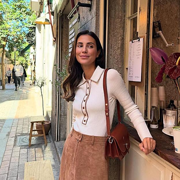 Esta es la chaqueta multicolor que más utilizan las royals en otoño