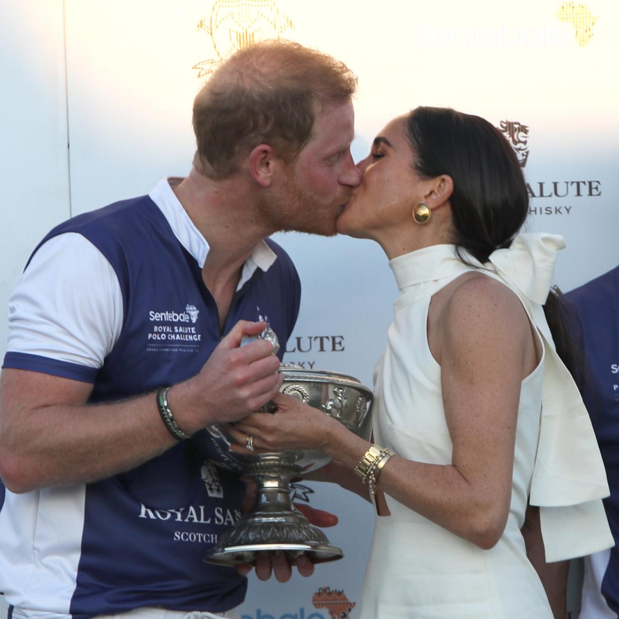 Meghan Markle y Harry en una imagen de archivo. 