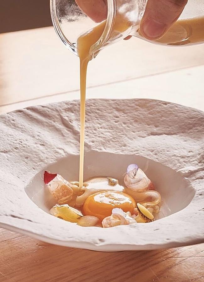 Imagen - Plato del restaurante A'Barra.