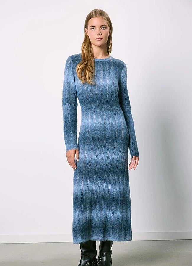 Imagen - Vestido de punto estampado de Springfield, 39,99 euros.