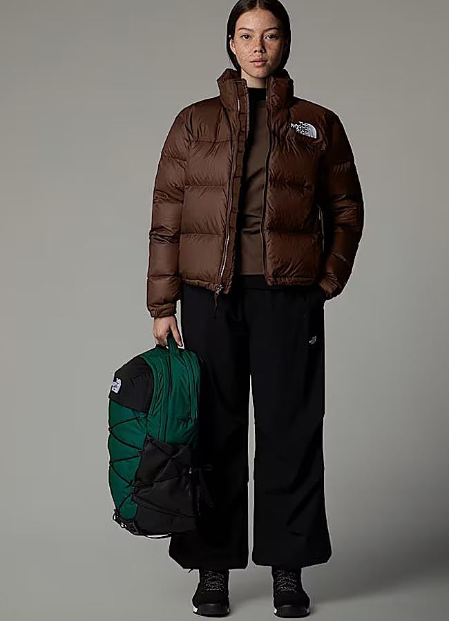 Imagen - Abrigo de plumas marrón de North Face.