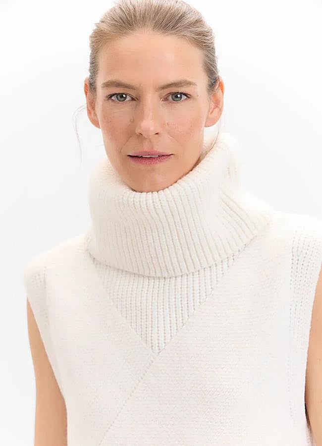 Imagen - Chaleco de punto con cuello alto