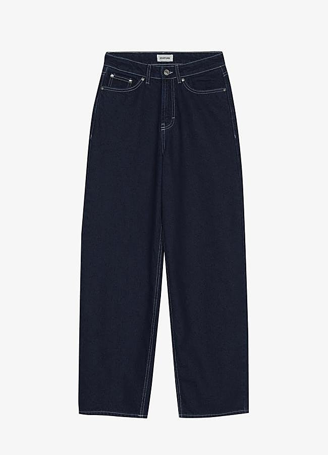 Imagen - Pantalón vaquero oscuro holgado Yourturn, a la venta en Zalando, 29,99 euros.