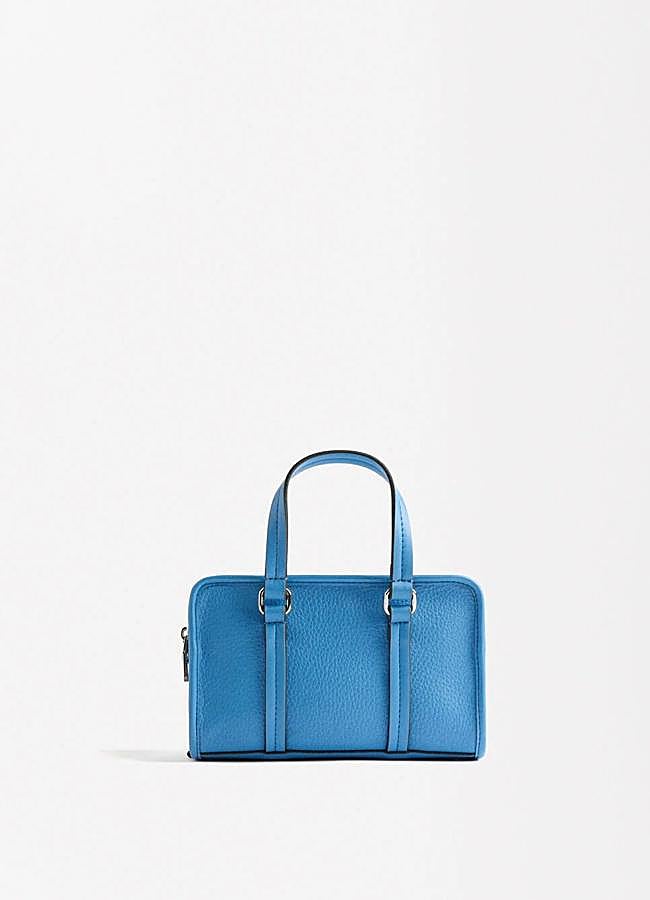 Imagen - Bolso pequeño tote en tejido efecto piel